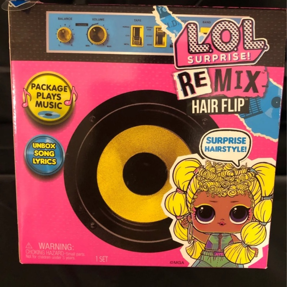 Lol surprise remix  hair flip doll